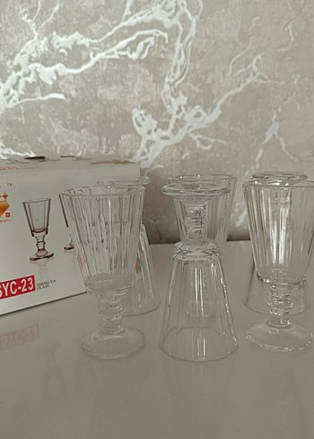 6'lı kahve yanı bardağı - Görsel 2