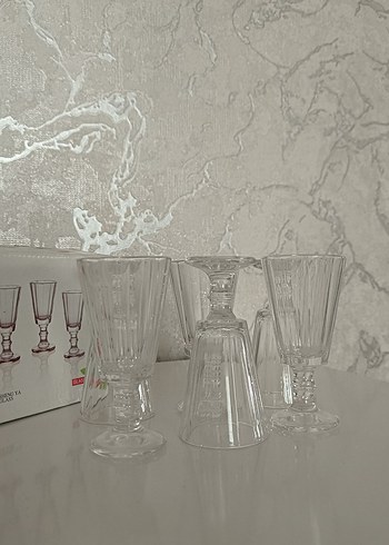 6'lı kahve yanı bardağı - Görsel 3