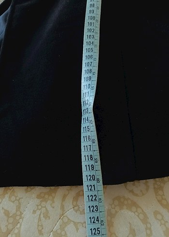 Düğmeli Siyah Uzun kaşe Kaban - Görsel 4