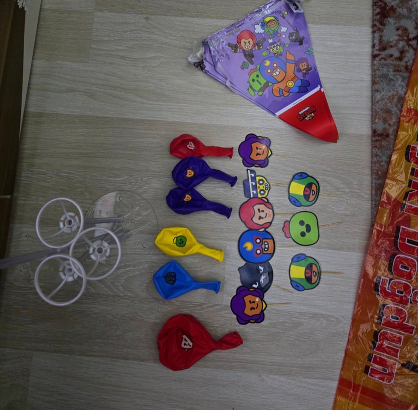 brawl stars parti malzemeleri - Görsel 4