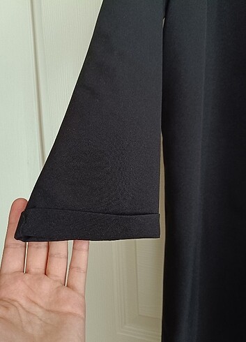 m Beden Blazer ceket siyah