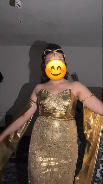 Gold abiye