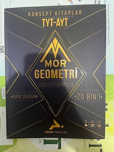 paraf tyt ayt geometri soru bankası