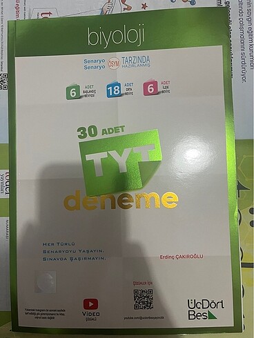 345 tyt biyoloji deneme