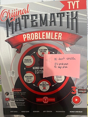 orijinal problemler fasikülü