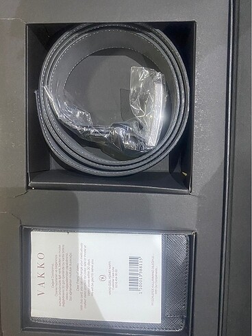 vakko hediye seti kemer cüzdan - Görsel 9