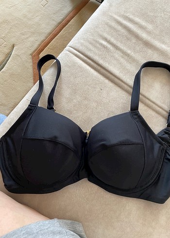 42 Beden Siyah Minimalist Goth bikini kadın penti