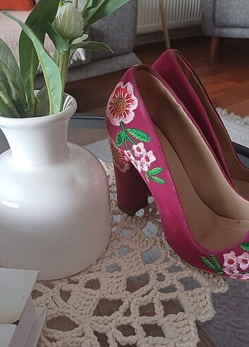 36 Beden pembe Renk Stiletto