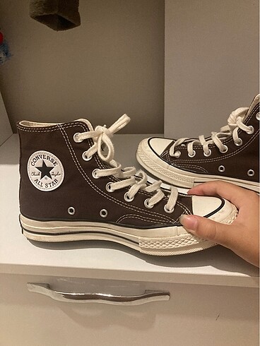 37 Beden converse kahverengi