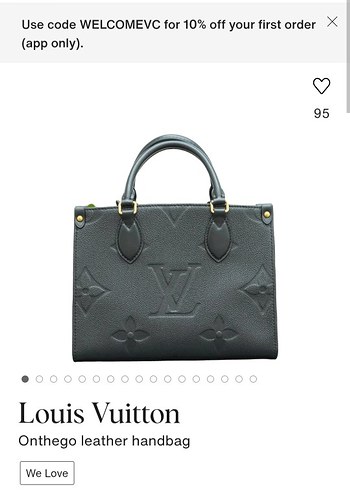 Siyah Deri Kadın Çanta - Louis Vuitton - Görsel 5