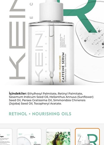 KEIN Retinol Serum Kadınlar İçin - Görsel 2