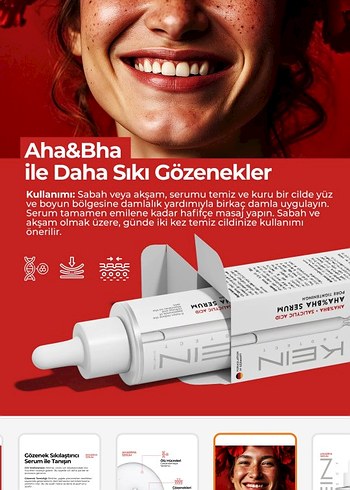 Kein AHA%BHA Anti-Aging Serumu - Görsel 5