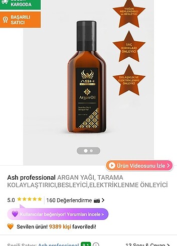 Diğer Argan yağı 