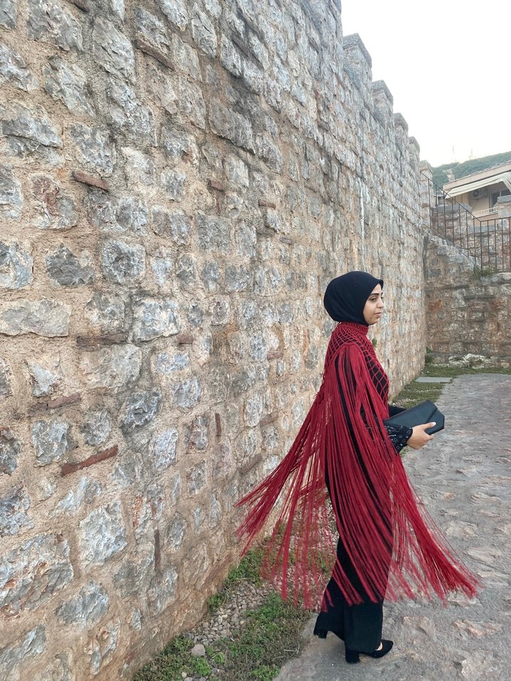 Makrome Pelerin - Görsel 3