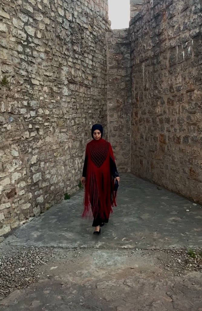 Makrome Pelerin - Görsel 4