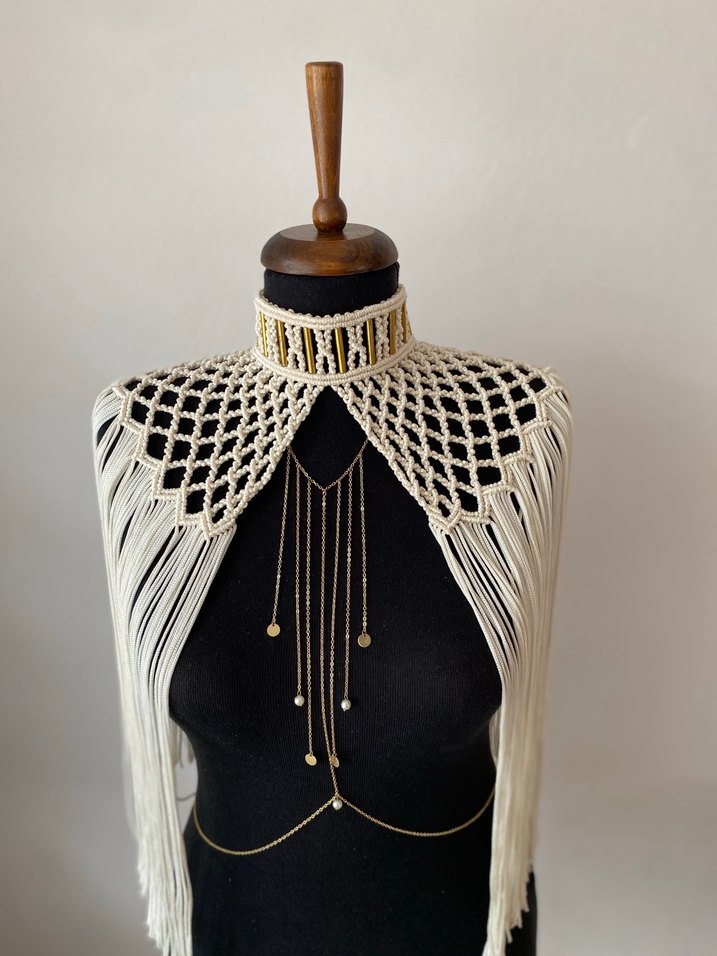 Makrome Omuzluk - Görsel 3