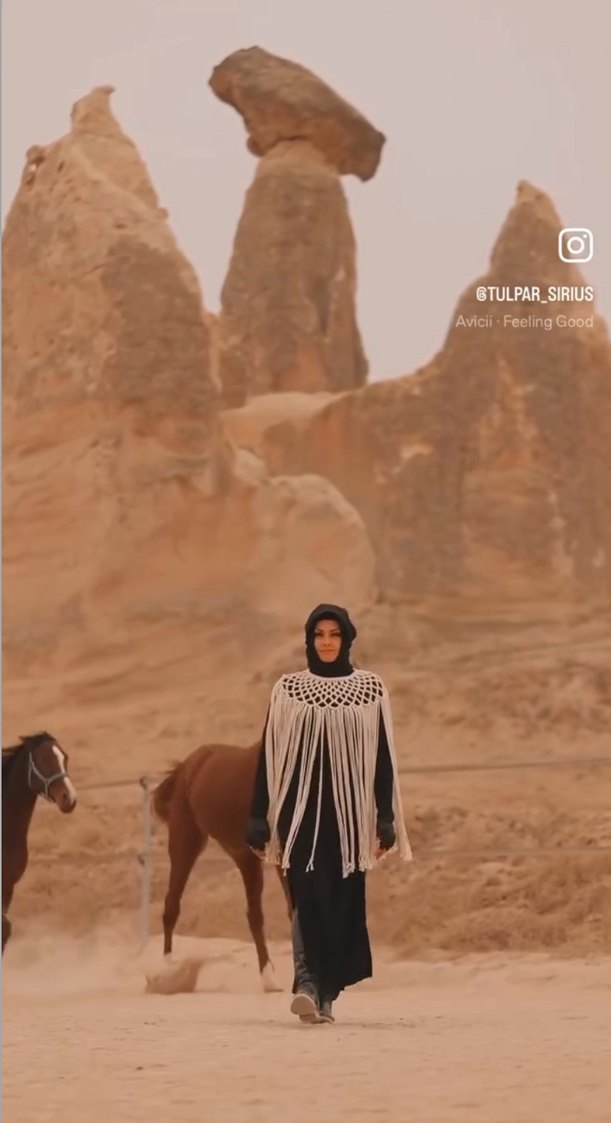 Makrome Pelerin - Görsel 2