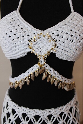 Makrome Plaj Elbisesi - Görsel 2