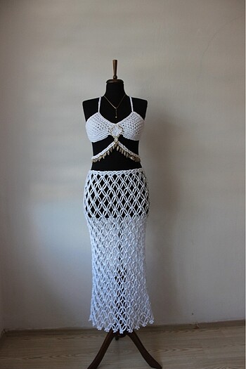 Makrome Plaj Elbisesi - Görsel 3