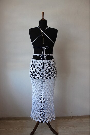 Makrome Plaj Elbisesi - Görsel 4