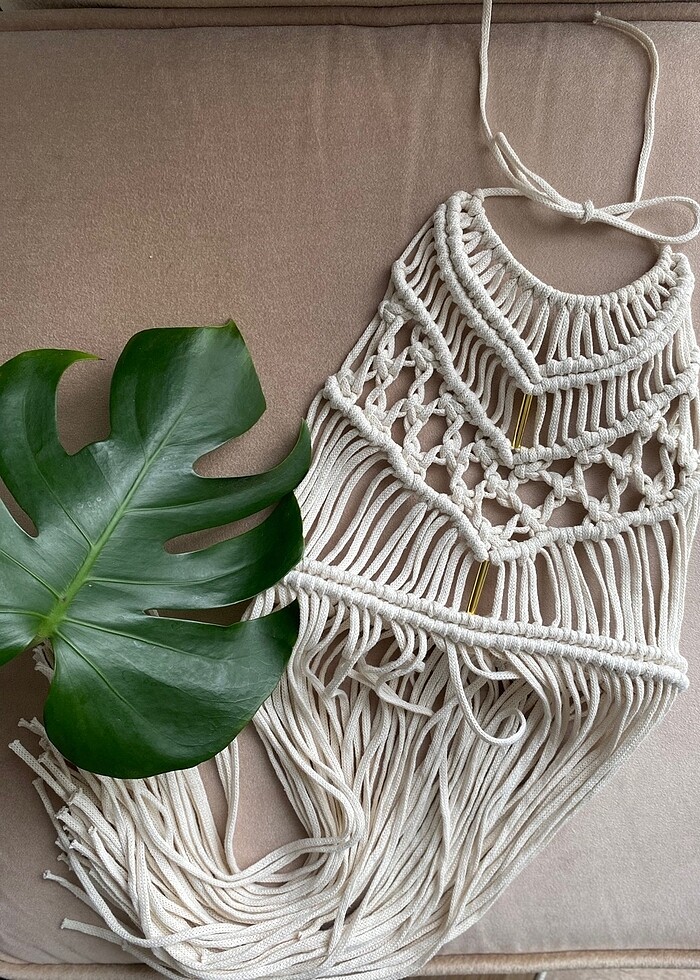 Makrome 2 yaş Plaj elbisesi - Görsel 2