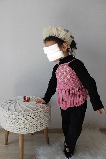 Koton Kids Makrome kız çocuk bustiyer