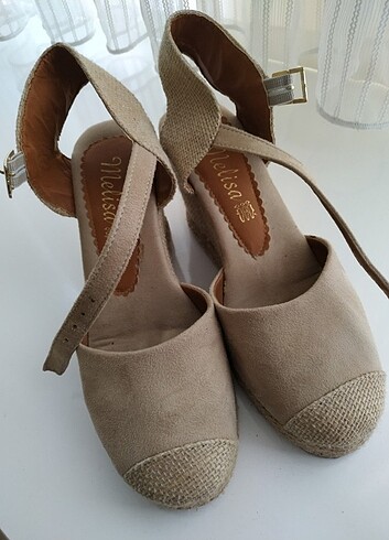 Melissa Yeni dolgu topuk espadril