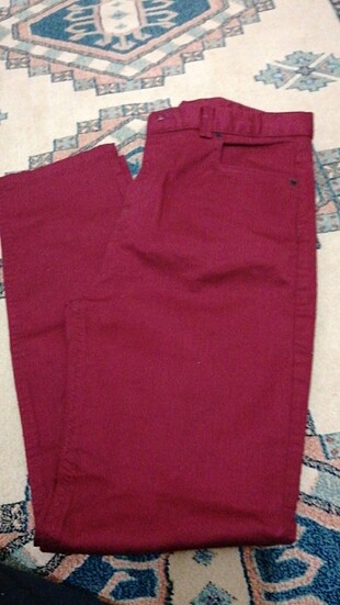 LC Waikiki Erkek çocuk kırmızı pantalon 12 13 yaş 152 158 cm