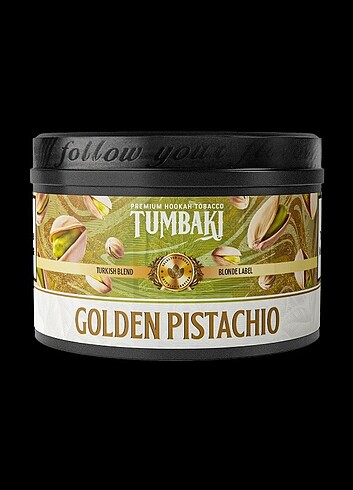 Nargile tütünü Tumbaki golden pistachio 