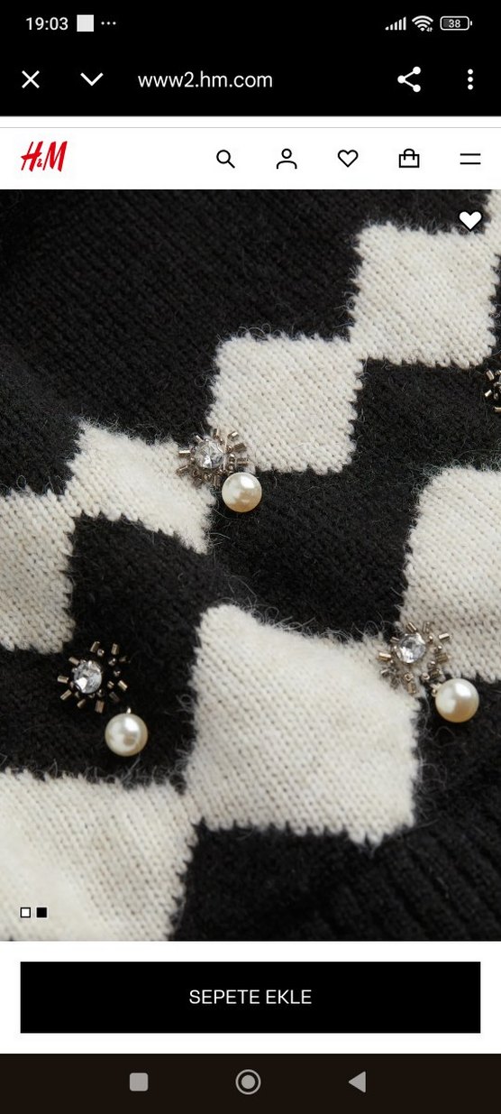 H&M Kazak Elbise incili - Görsel 4