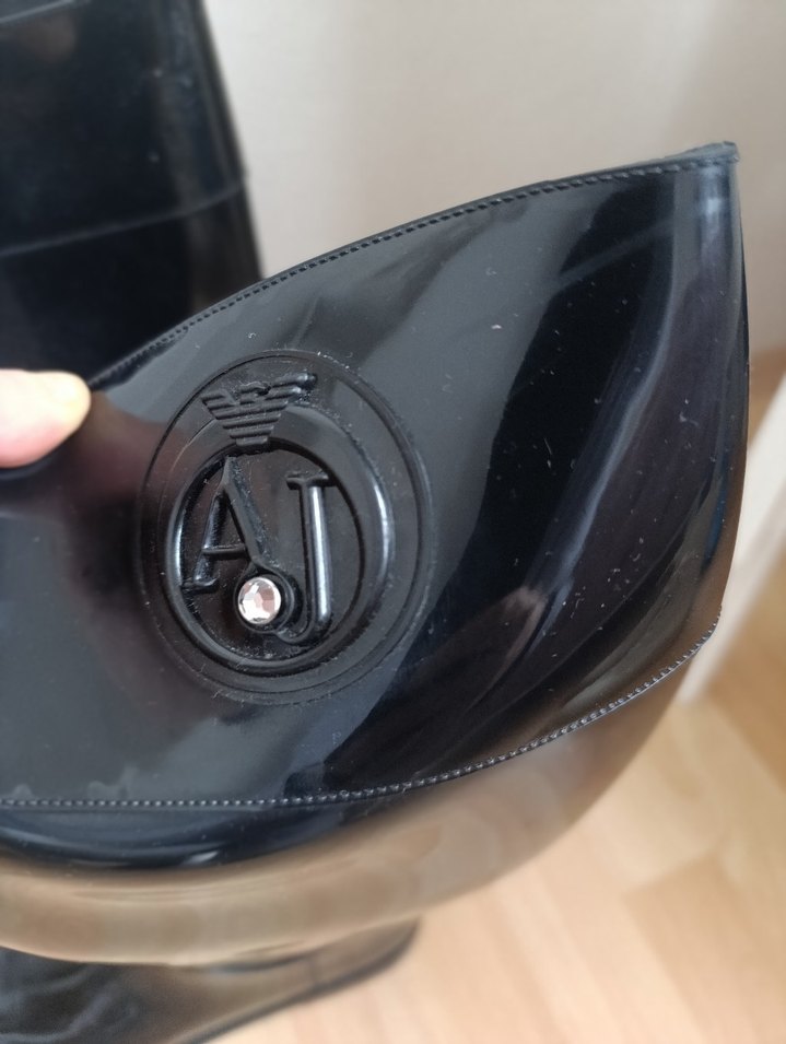 Armani Jeans Wellington Çizme yağmurluk - Görsel 3