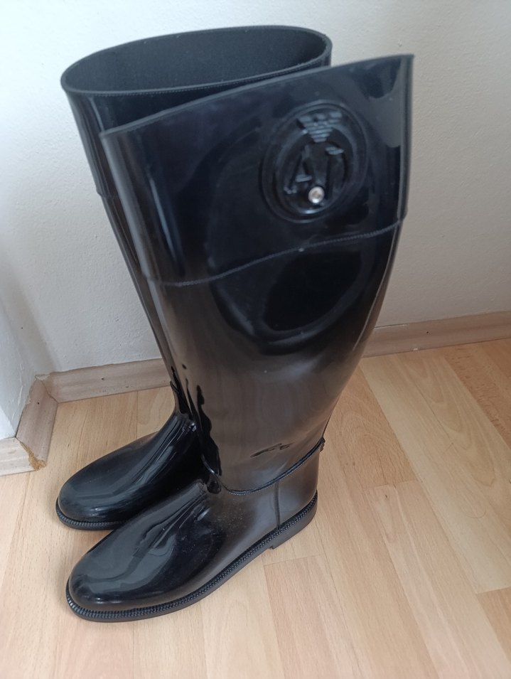 Armani Jeans Wellington Çizme yağmurluk - Görsel 2