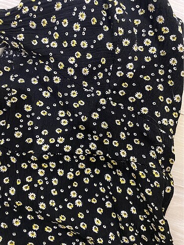 l Beden stradivarius mini çiçekli elbise