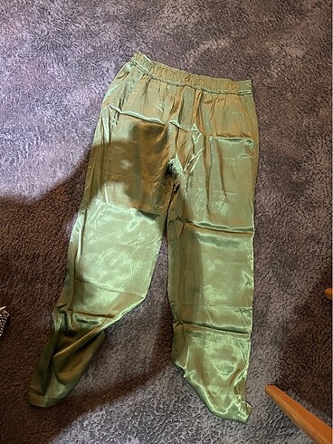 Zara saten pantolon