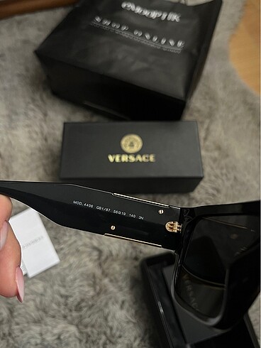 Beden siyah Renk Versace orijinal gözlük