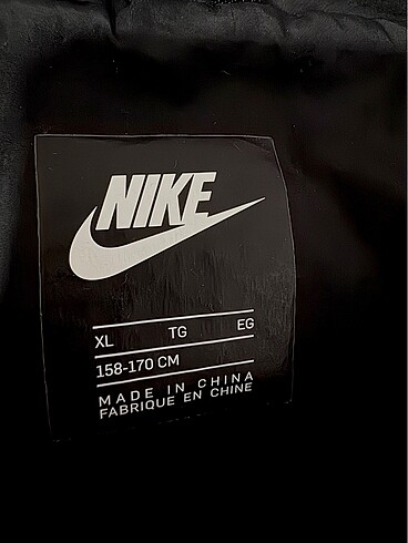 s Beden siyah Renk Nike kadın mont