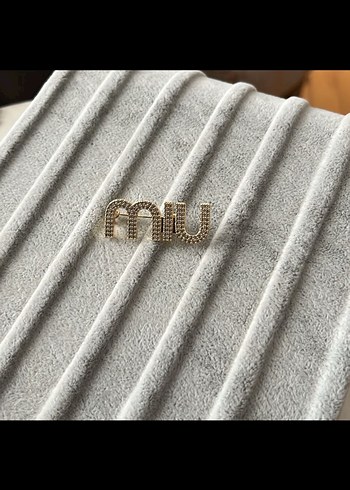 Altın Renkli İşlemeli Kadın Broş - Görsel 3