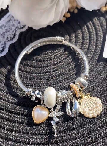 Çelik Pandora bileklik #pandora #takı #bileklik #charm