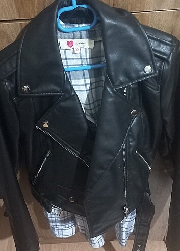 Bershka deri ceket