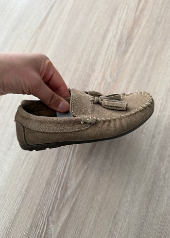 Bej Süet Püsküllü Erkek Özel Gün Ayakkabısı - Görsel 2