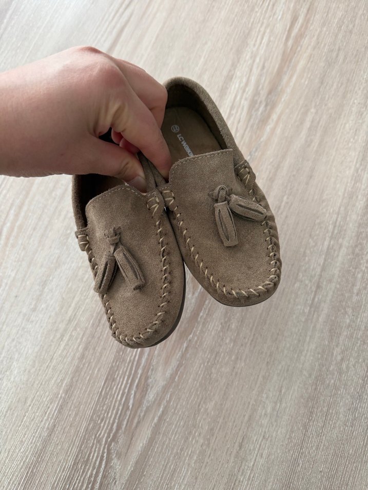 Bej Süet Püsküllü Erkek Özel Gün Ayakkabısı - Görsel 3