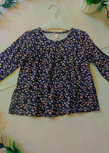 Gri Uzun Kollu Kız Çocuk Elbise - Görsel 4