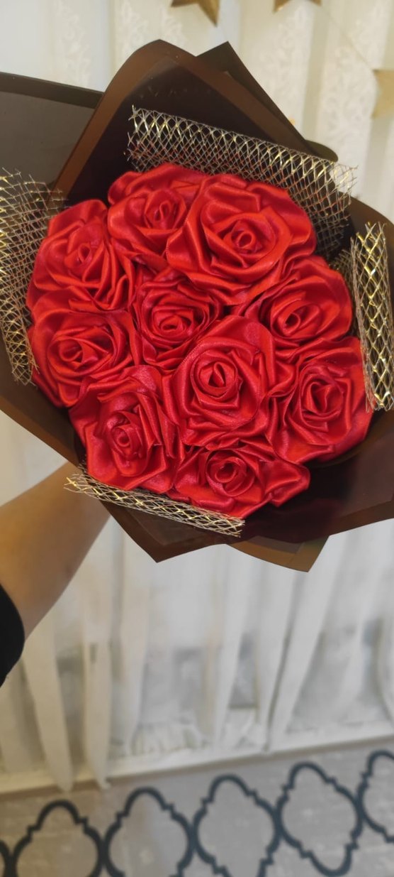 Kırmızı Güllerden Buket - Görsel 2