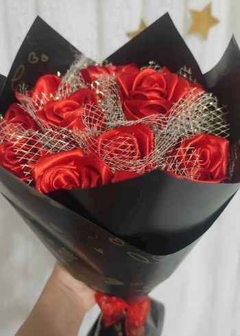 Kırmızı Dantel Detaylı Gotik Kadın Saç Aksesuarı - Görsel 3