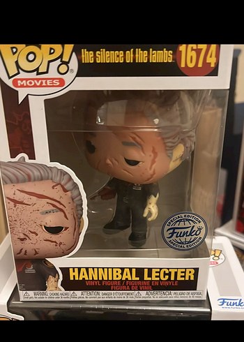 Hannibal Lecter Funko Pop! Vinil Figür