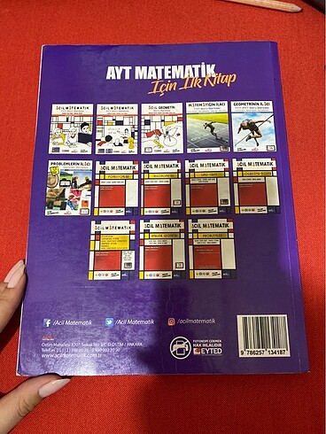 Beden Renk Ayt matematiğin ilacı acil yayınları