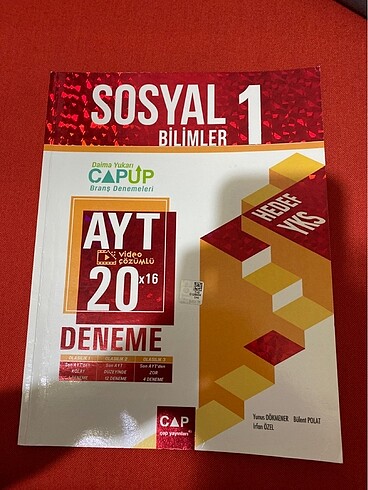  Ayt sos1 ve edebiyat deneme çap yayını