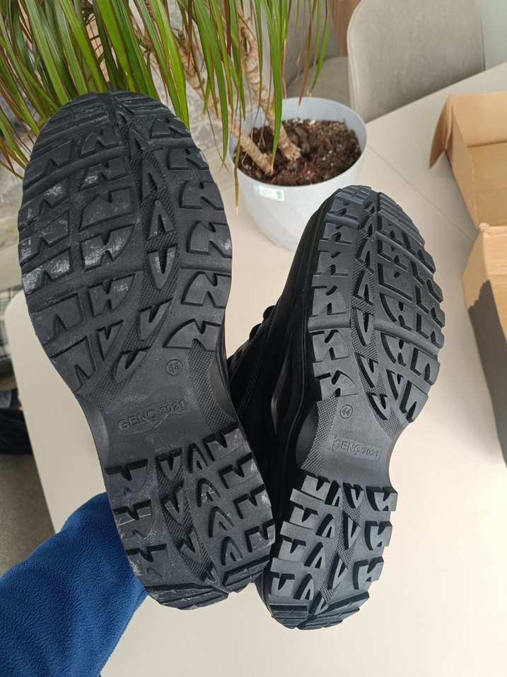 Siyah Erkek Outdoor Botları Velcro - Görsel 3