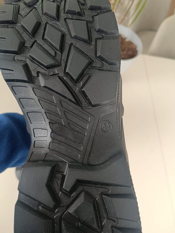 Siyah Erkek Spor Tarzı Kauçuk Botlar - Görsel 3