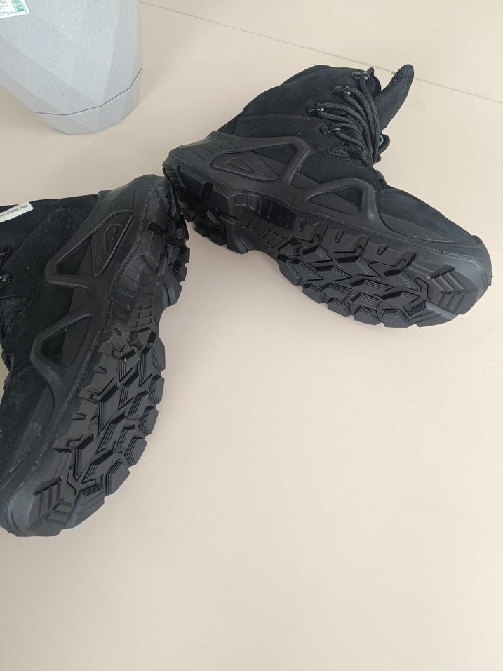 Siyah Erkek Spor Tarzı Kauçuk Botlar - Görsel 5